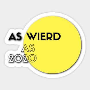 Weird Tees. Sticker